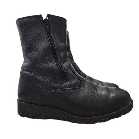 Blondo Other - VINTAGE Canada Blondo Black Leather and Wool Half Boots, Men's 9